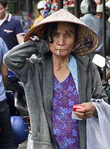 Lady in Viet Nam