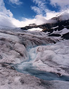 Canadian Rockies Glacier by Stan Roban